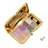 Diamond Bright Eye Shadow 10 colori Shimmering Glitter Eyeshadow Palette per trucco con pennello Beauty Cosmetics4322773