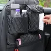 Автомобильный Организатор заднего сиденья с многокармным хранением сумки 2 крючка для игрушек книги бутылки зонтики длинные поездки и туристические принадлежности