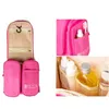 Sacs de cosmétiques caisses sac lavage pochette femme sac à main suspendre la salle de bain toilettes dessin animé zipper maquillage case de voyage