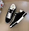 Lyxiga Casual skor Herr designer sneaker Vitt Läder Kalvskinn Nappa Portofino Sneakers Skomärken Komfort Outdoor Trainers Herr Walking EU38-46 BOX D122