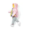 90% witte eend omlaag 2022Winter Nieuwe Kinderkleding Ruimte Down Jacket Boys and Girls Baby Children Dikke Short Coat3-14T J220718