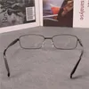 패션 선글라스 프레임 락 조이 티타늄 안경 남성 풀 림 골드 안경 남성 처방 광학 근시 렌즈를위한 평범한 안경