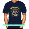 Skapa mode -t -shirt för män 100% bomull söt komisk ukraina tshirts armé gröna herrar plus storlek s5xl camisetas 220702