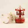 Carousel Music Box Girlfriend Birthday Gift Craft Jewelry Creative Cartoon Children s Toys Music Box Home Decoration Accessories 210319