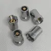 Pil Manyetik Adaptör Değiştirme 510 İplik Mod Yeniden Kullanılabilir Connecter Paslanmaz Çelik Gümüş Kartuş Halkası