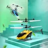 Parkten Electric RC Flying Helicopte Kids Flight Plane Artrared Intruction Aircraft Remote LED LED LED Outdoor Toys 220620