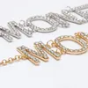 Ceintures 4Types Vintage Trois Couche Or Argent Fille Vêtements Accessoires Gland ARGENT Lettre Pendentif Cristal Taille Haute ChainBelts