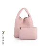 Handbags High Quality Bags Lockstitch Hand Woven Bags Vegetable Baskets Children Mother Bags 220426