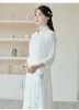 中国のスタイルステージウェア女性アジアのフォークダンスコスチュームグザンパフォーマンス服クラシックエレガントなファンシーパーティードレス