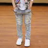 Ienens 5 13 Jahre Kinder Jungen Kleidung Skinny Jeans Classic Hosen Kinder Denim Kleidung Trend Long Bottoms Baby Boy Casual Hosen 220808