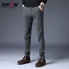Nieuwe herfst winterontwerp heren casual broek slanke broek rechte broek mannelijke mode stretch business heren maat 2838 201118