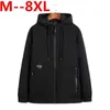 Men's Jackets With 10XL 8XL 6XL 5XL Patches Green Both Side Wear Thin Pilot Bomber Wind Breaker Jacket MenMen's