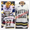 XFLSP 2022 College Custom ND Stitche 35 Matthew Galajda Hockey Jersey 28 Tyler Carpenter Jersey 29 Charlie Raith 30 Ryan Bischel 32 Hunter Weiss 33