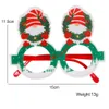 2023 New Children 's Christmas Glasses Decoration Christma Decorations Photo Props 제설기 엘크 파티 안경 선물