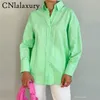 Lente Vrouw Roze Button Up Shirts Vrouwen Casual Asymmetrische Mode Geel Blusas Lange Mouw Kantoor Vrouwelijke Blouses Top 220725