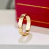 Loves Ring Titanium Steel Rose Gold Silver Wedding Jewelry Priday for Women Men Rings with Packaging Box5326995