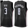 Imprimé 75e anniversaire Basketball Davis Bertans Jersey 42 Bradley Beal 3 Spencer Dinwiddie 26 Montrezl Harrell 6 Kyle Kuzma 33 Caldwell-Pope 1 Hommes Femme Jeunes