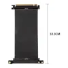 Cavi per computer Connettori Express 16x Cavo flessibile Scheda porta di estensione ad alta velocità Adattatore Riser 1 slot PCIe X16 per 1U 2U 3U Minimo