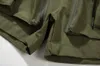 Pantaloncini verde militare Jogger Uomo Donna Tasca grande Running Pantaloni corti casual da skateboard elastico