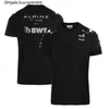 T-shirty męskie 2021 Alpine F1 Fernando Alonso Driver T-shirt Men Men Lose Fashion Shirt Sports Racing Team Speed ​​Surrend Moto Motorcycle Jers Nsu6
