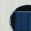 200 st 2V 125mA 0,25W Epoxy harts runt Mini Solar med diameter 67 mm f￶r DIY -laddning 1.2V Batteri