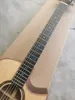 GA barrel 41 inch solid spruce top acoustic guitar