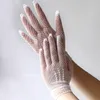 12 paires d'été gants de conduite résistants aux UV maille résille mitaines doigt complet filles dentelle gants de mode