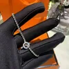 OT Diamond Bangle Bracciali Borse Pieno cz Bracciale in pietra Circle Bar Light Love Luxury Collana di gioielli dal design raffinato con Ve1774660