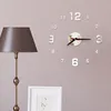 Mini orologio da parete per la casa 3D fai da te adesivi specchio acrilico per la decorazione soggiorno orologio da appendere autoadesivo al quarzo ago 220813