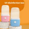 Ushaped Portable Travel Toothbrush Sterilizer Box UV Ultraviolet Sterilization Wall Mount24785212615