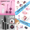 NXY vibratorer 9 Frekvens Kegel Ball Vibration Contraction Vaginal Women S Massager Female Drawing Toeing Sex Toy 220509