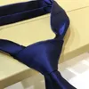 Men Tie Classic Designer Silk Ties Unisex Letter Print Business Leisure Neck Tie