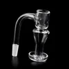 New Design Smoking Full Weld Beveled Edge Terp Slurper Quartz Banger OD 20mm for Glass Water Bong Dab Rigs