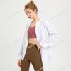 Damesjassen Jassen Kleding Trainingspak Dames Sportjas Zonnebrandcrème UV Sport Sneldrogend Hardlopen Fitnesskleding Yoga Top Zomer Joggers Meisjes