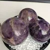 Decorative Objects & Figurines 1pc Natural Amethyst Fantasy Crystals Stone Quartz Ball Beautiful Purple Witchcraft Healing Crystal Home Deco