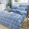 3 stc/4 st geborsteld 4 stcs meisje jongen jochoi bed cover set dekbedoverdekje aloë vera katoenen lakens en quilt covers slaapzaal eenvoudige stijl beddengoed