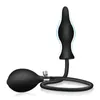 Sex Toy Massager Silicone Expandera uppblåsbar analpluggdilatator Klysma Expander Masturbator Waterproof Butt Toys för par