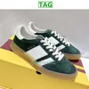 Designer xad gazelle sapatos casuais para homens mulheres tênis de lona mulheres tênis de couro branco camurça preto amarelo trigo vermelho veet rosa azul