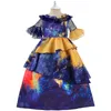 2022 Encanto Isabela Costume Dress for Girls Cosplay Madrigal Princess Halloween Dress dla 2-12 lat