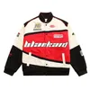 Streetwear Brief Drucken Motorrad Jacke Männer Chaquetas Hombre Hip Hop Vintage Baumwolle Paare Frühling Baseball Unisex Mantel 220718