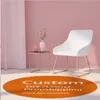 Tapis personnalisé cercle tapis antidérapant rond tapis grand pour la maison salon chambre décor chaise tambour tapis chaise paillasson 220616