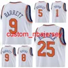 Basketball RJ Barrett Jersey Derrick Rose 9 Julius Randle 30 Alec Burks 18 Elfrid Payton 6 Immanuel Quickley 5 City Earned Edition