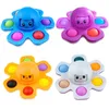 Octopus Fidget Toys Bubble Autism Sensory Kids Contept Decompression Toys Сюрприз подарки