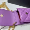 4 цвета классический кошелек для мобильного телефона сумки на плечо для монетных кошелек дизайнер высокопоставленные кожа