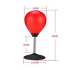 PU Desktop Boxing Ball الإجهاد تخفيف السرعة القتالية: تدريب كرة القدم لكمة كرة Muay Tai Exercise Equipment336l8828156