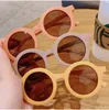 Gafas de sol redondas bonitas a la moda para niños y niñas, gafas de sol Vintage con protección UV, gafas clásicas para niños RL164