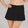 L-199 Hot Yoga Running Pleated Sports Skirt Breathable Fitness Tennis Double-layer Anti-exposure Sexy Gym Women s36