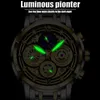 Lige Fashion Men Watch Calendar Stainless Steel Top Brand Luxury Sports Chronograp Quartz Relogio Masculino 및 Box 220517