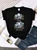 Süße T-Shirts Koala Have Baby Lovely Print T-Shirts Damen Vintage Crewneck Damen T-Shirt Casual Korean Style Kurzarm Tops 220628