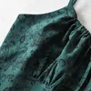 Vintage kobieta sukienka letnia sukienka kwiecista kwiecisty sukienka na wysokim poziomie Sundress moda y2k sukienki vestidos majer 220613